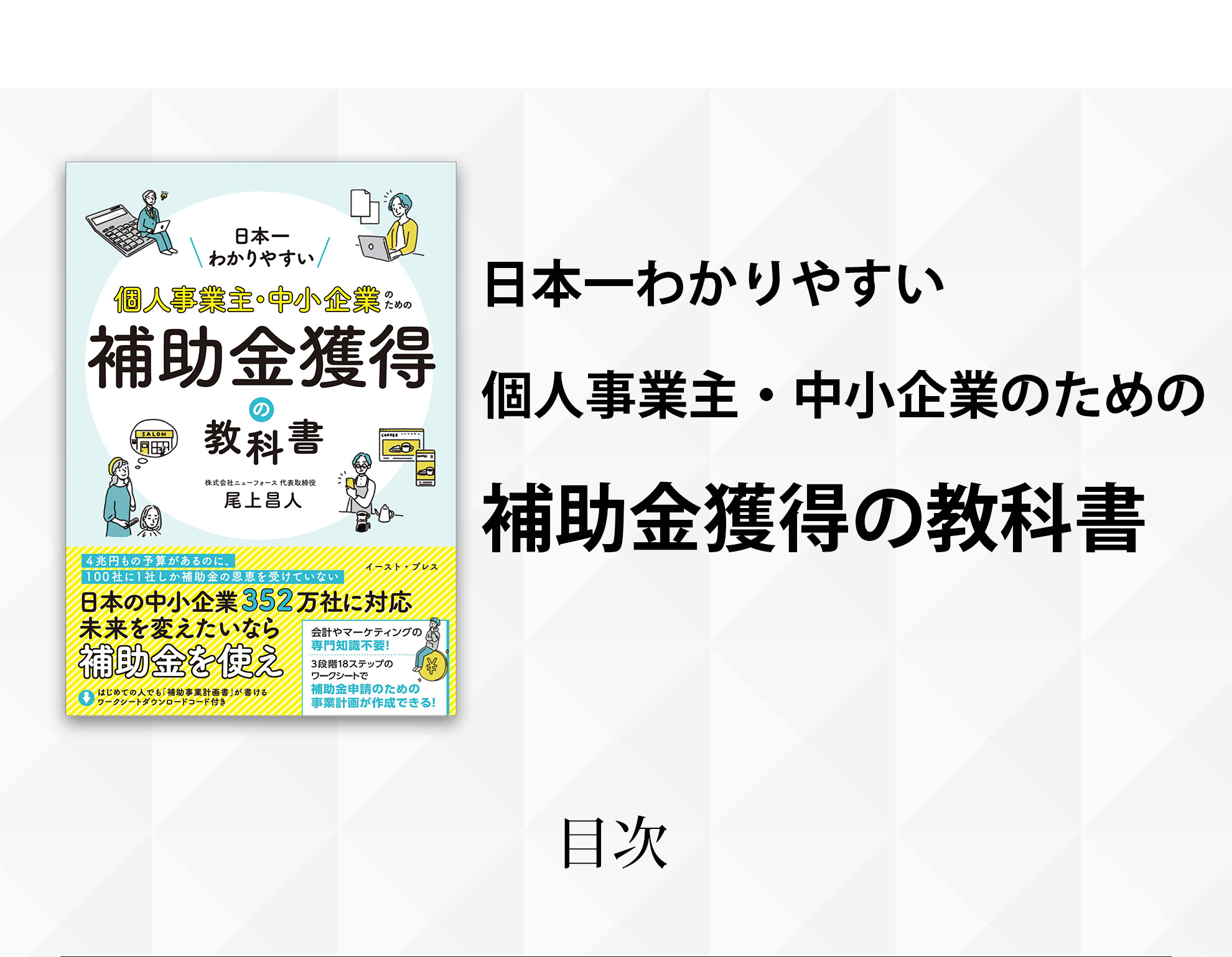 円高還元 日本一わかりやすい 個人事業主 中小企業のための補助金獲得の教科書 日本一わかりやすい!個人事業主・中小企業のための補助金獲得の教科書